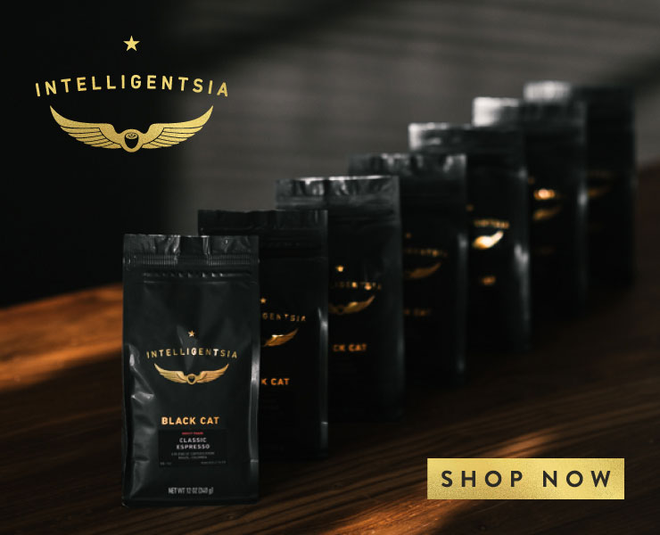 banner advertising intelligentsia coffee