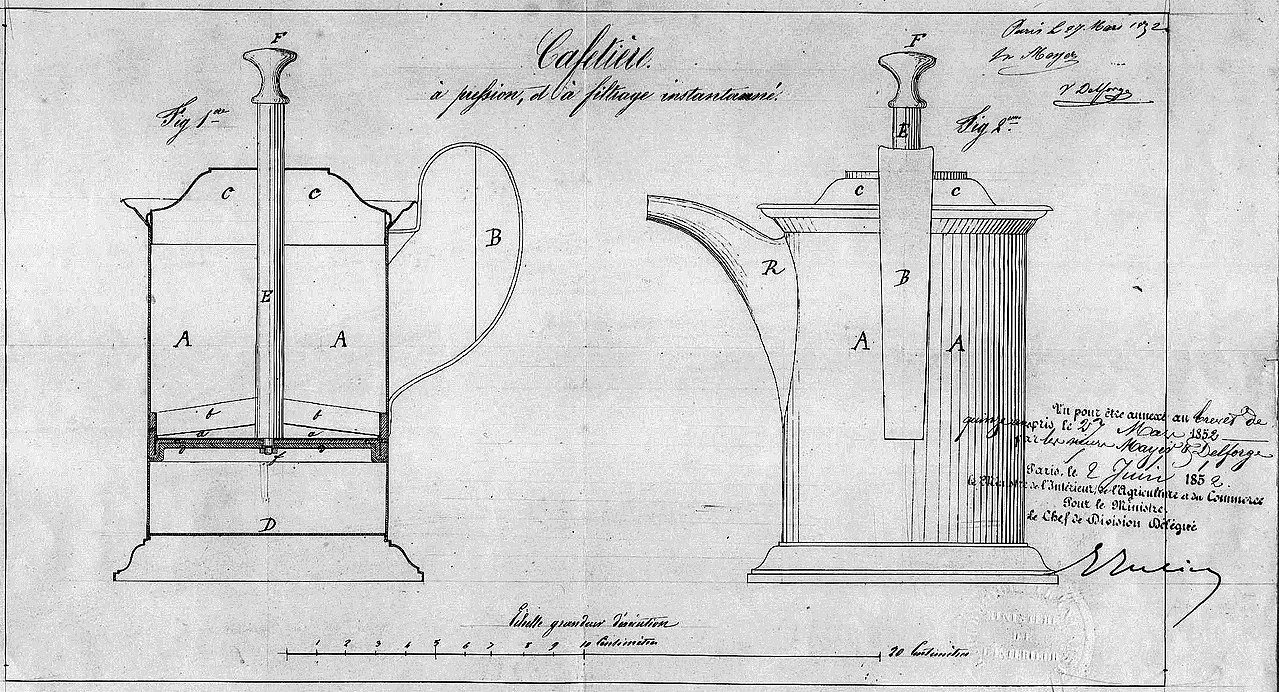 french press patent