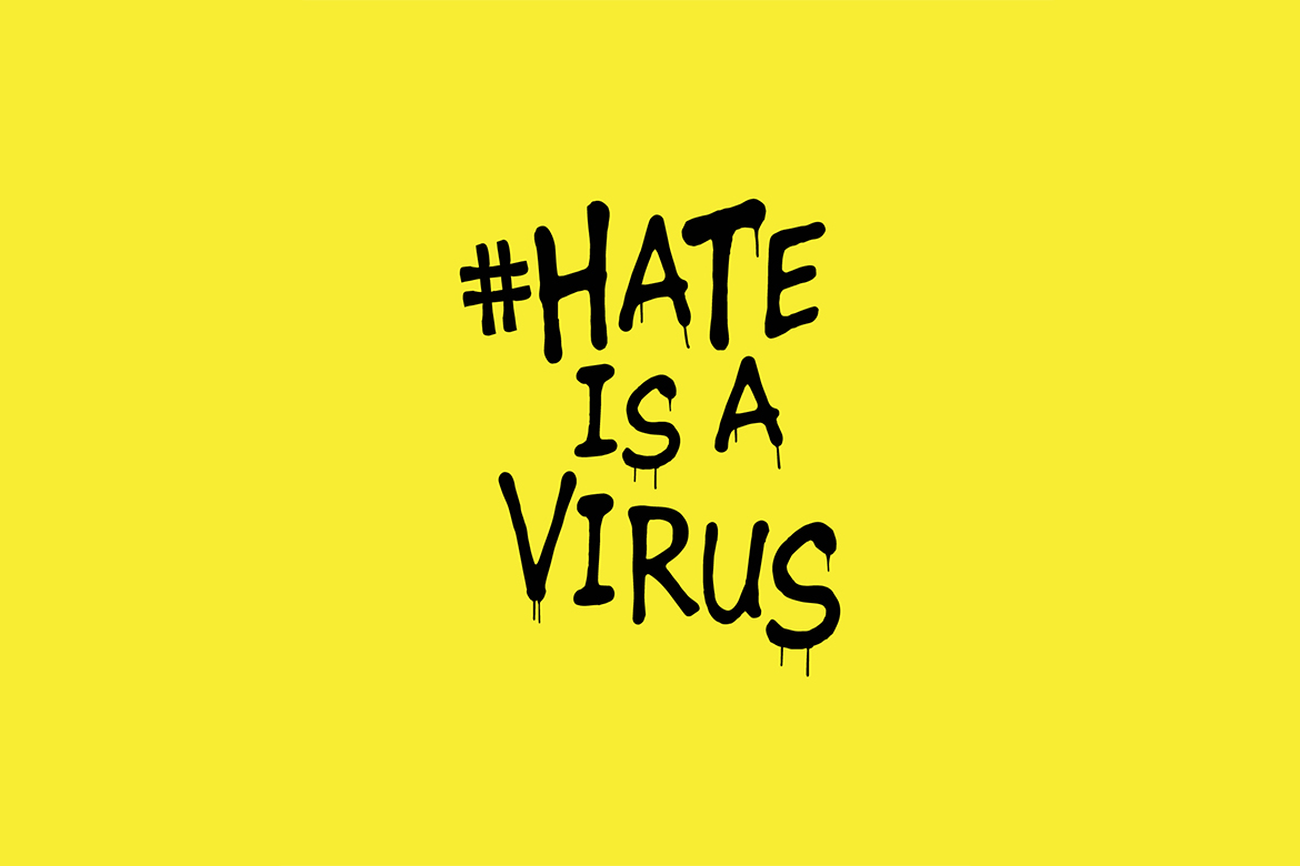 hate is a virus