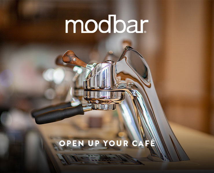 banner advertising mod bar espresso machines