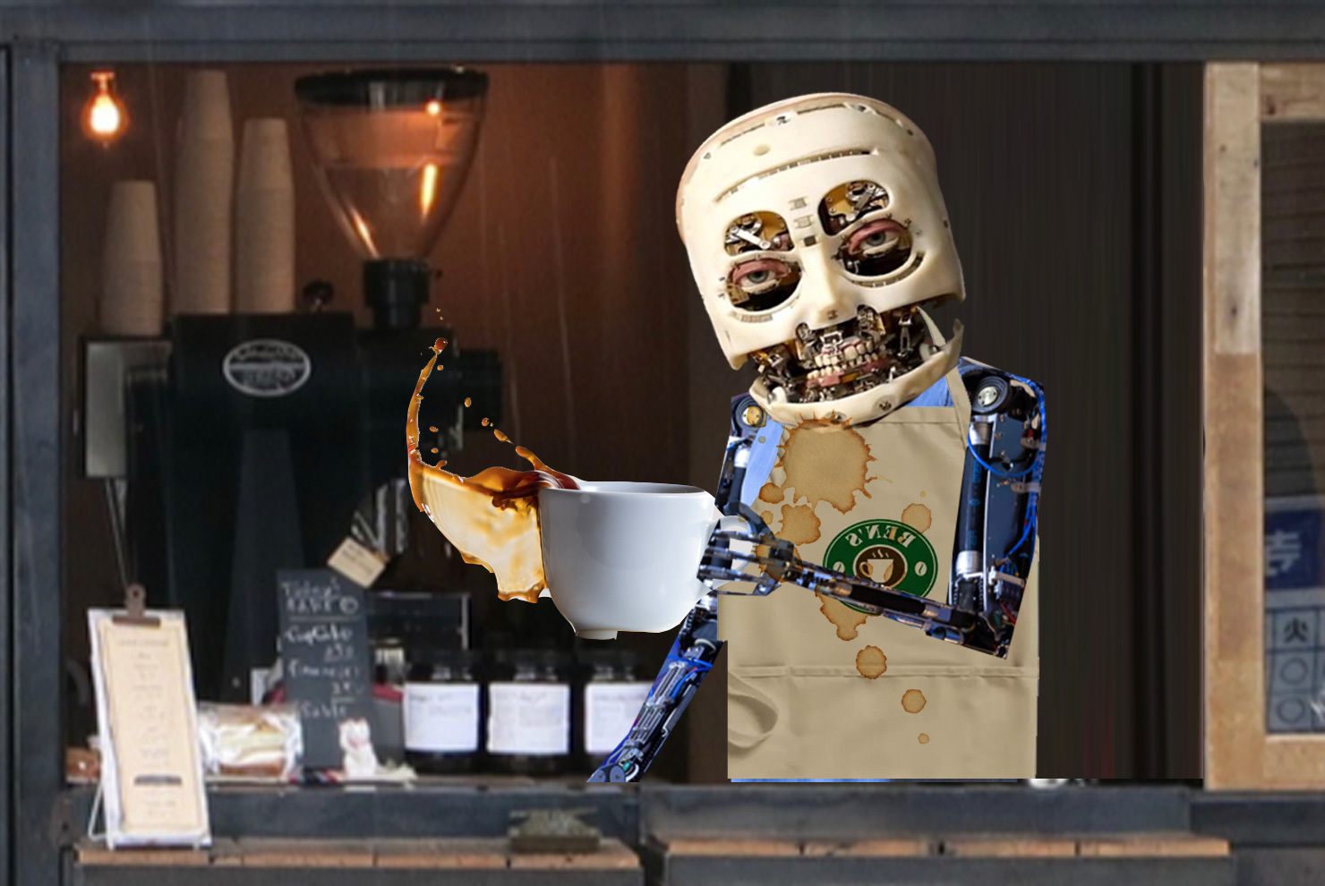 robot cup