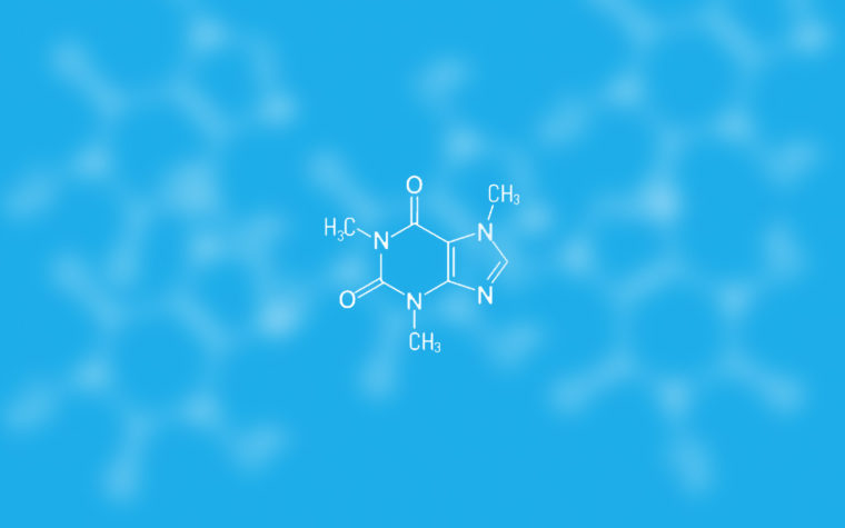 caffeine molecule