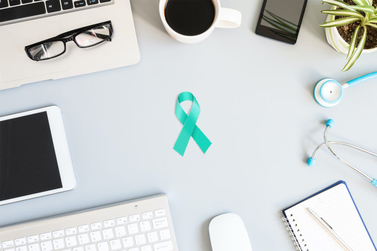 ovarian cancer ribbon lede