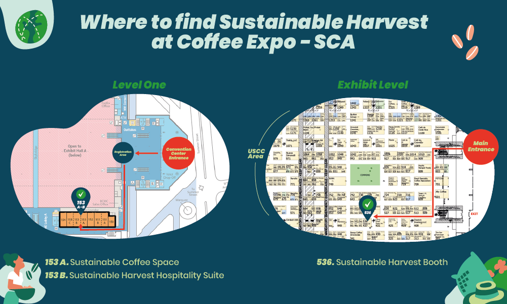 map sustainable harvest at expo
