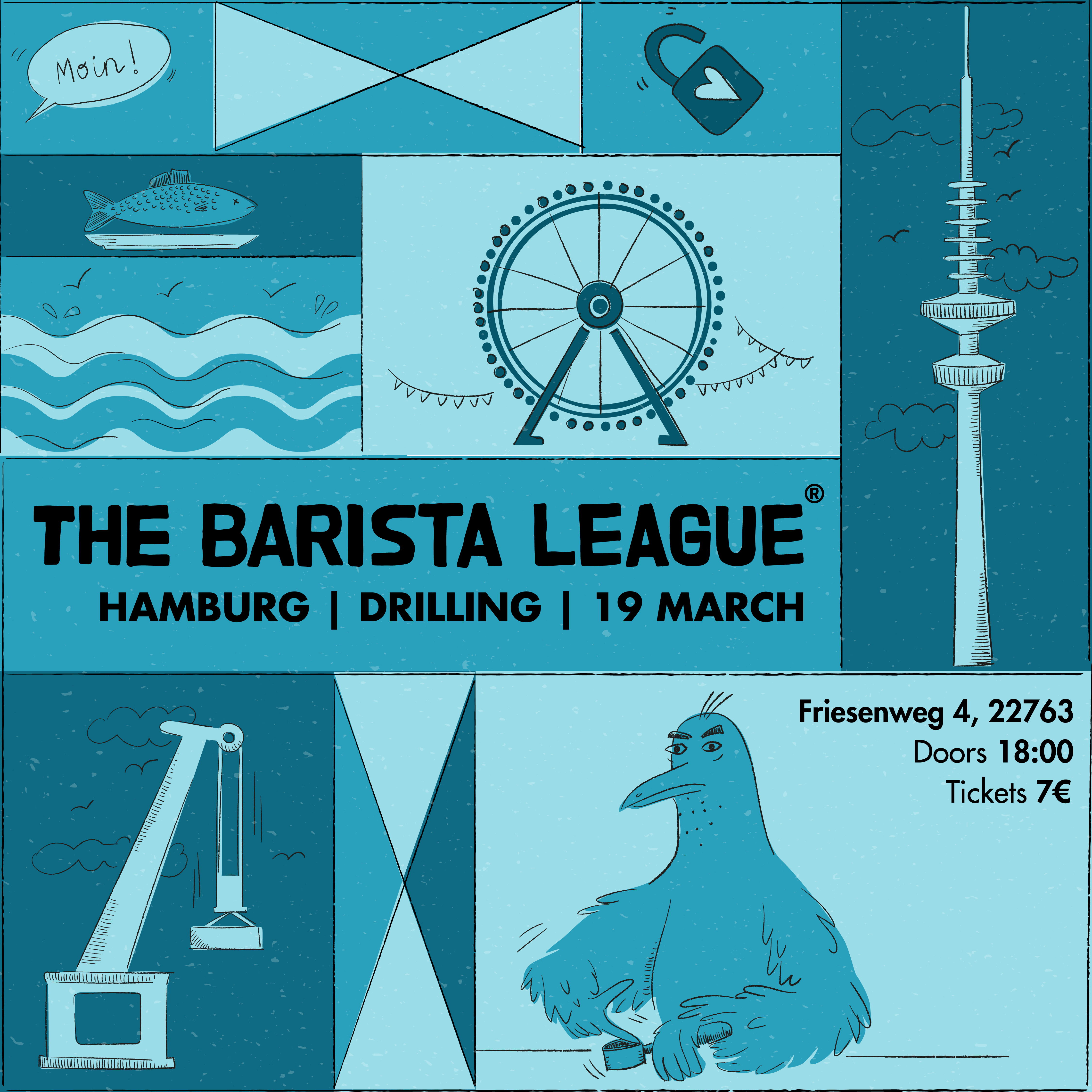 the barista league hamburg 2022 poster 1080x1080