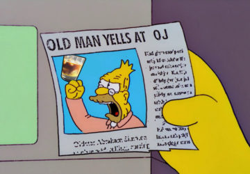 old man yells at oj