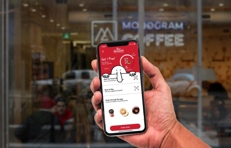 tim hortons app