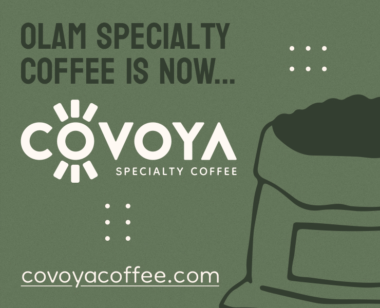 banner advertising olam specialty coffee is now covoya specialty coffee