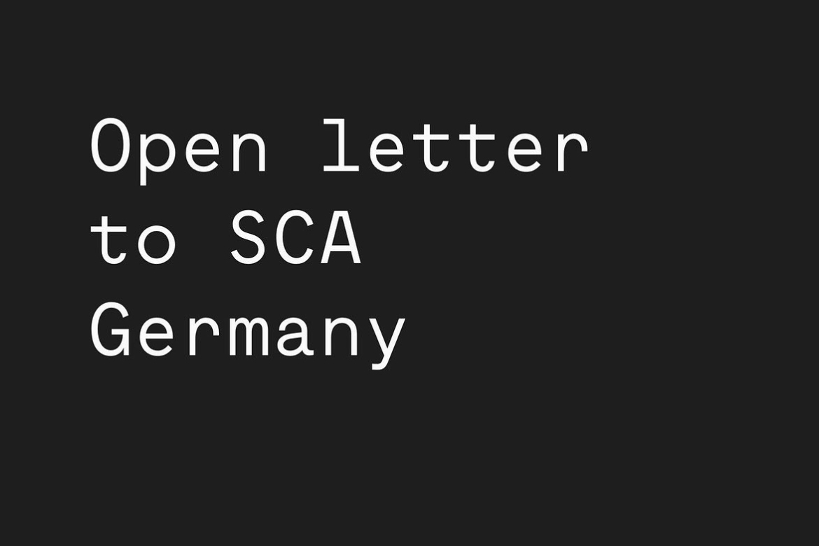 open letter to sca germany
