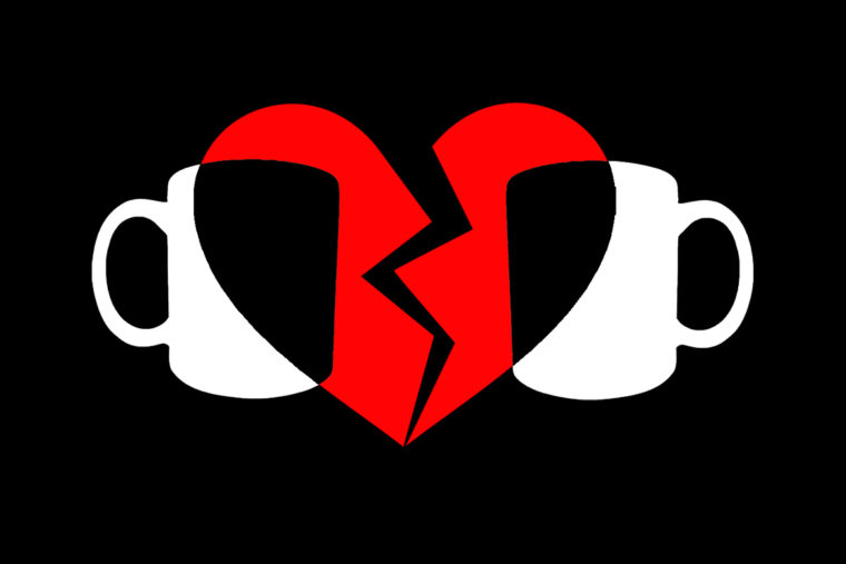 coffee heart