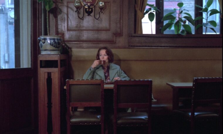 jeanne dielman coffee enjoying coffee in cafe chantal ackerman 01