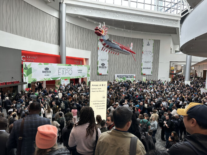 expo crowd opening