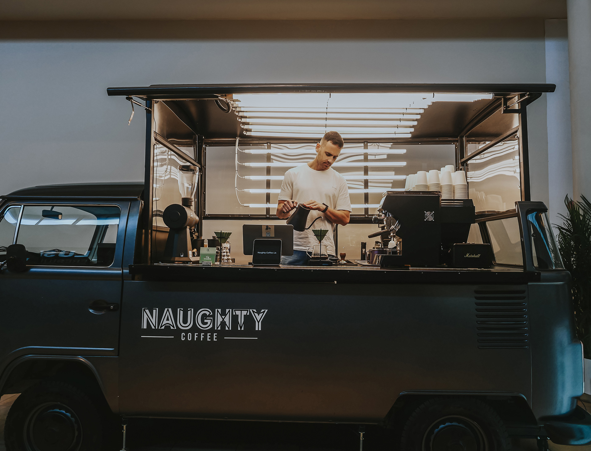 Mall Walkers Rejoice! Naughty Coffee Brings Great Espresso To Miami's