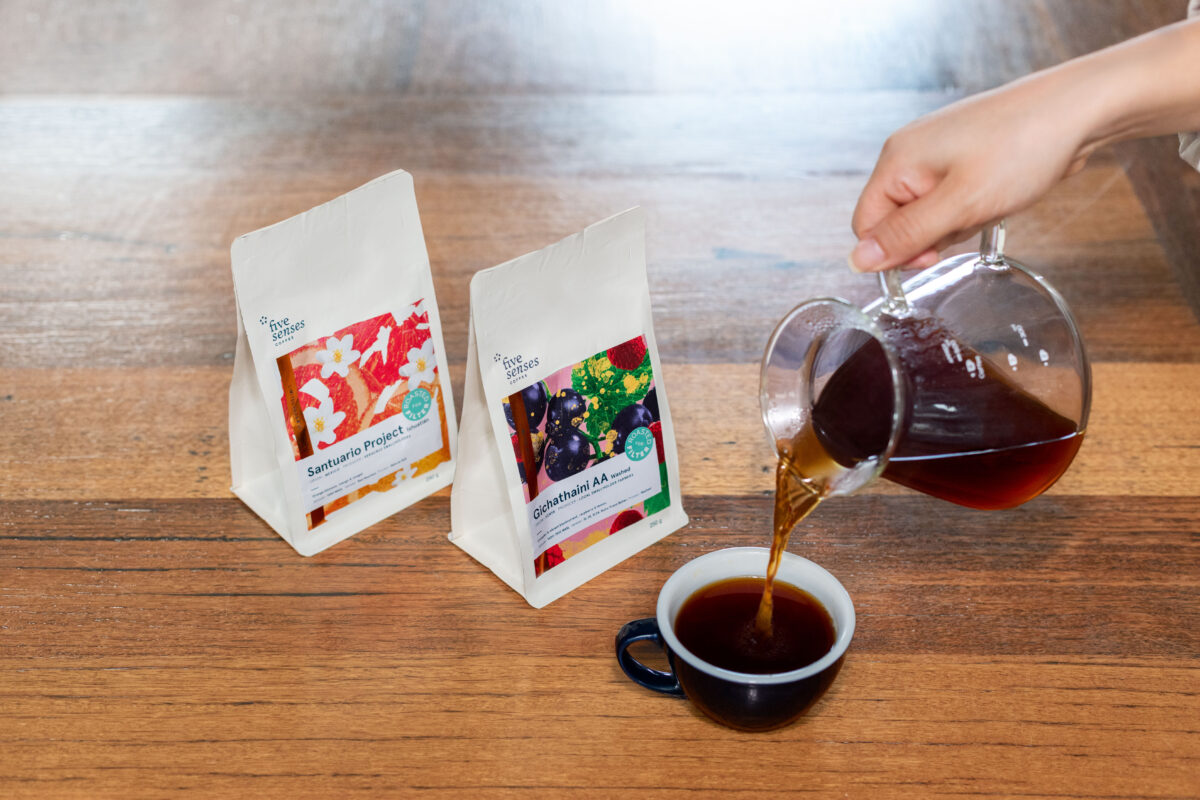 A Breath Of Fresh Design For Australia's Five Senses Coffee - Vimarsana News