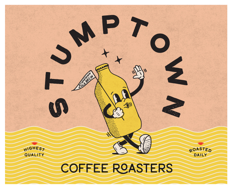 banner advertising stumptown coffee