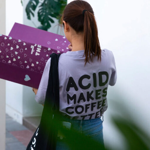 acid makes coffee better t shirt sprudge