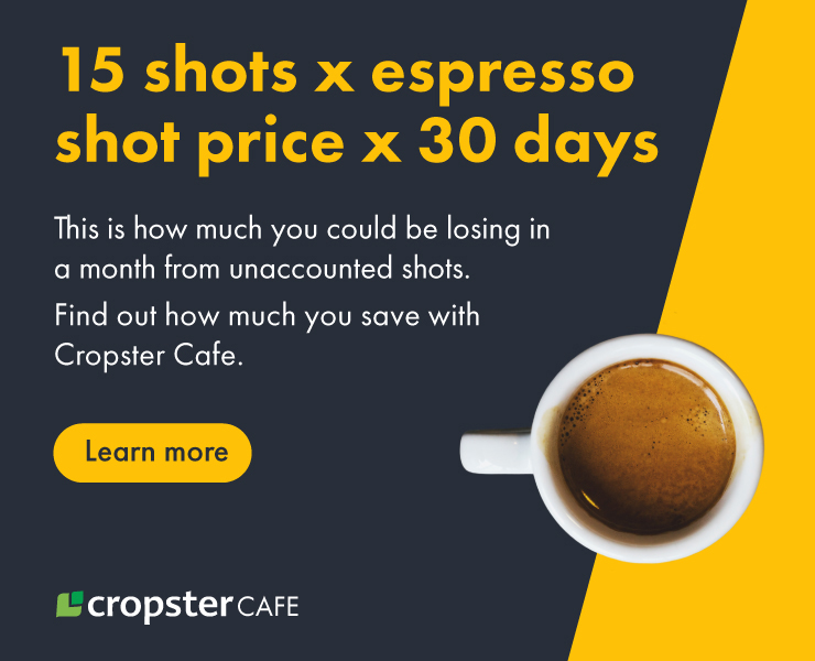 banner advertising cropster 15 shots x espresso shot price x 30 days learn more