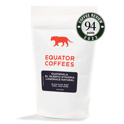 equator 94 points guatemala el injerto ethiopia landrace natural sprudge coffee recommendations
