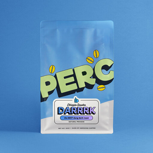 perc darrrk roaster's village coffee recommendation