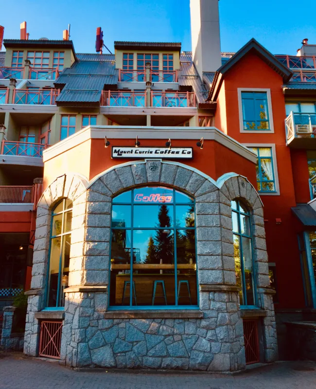 whistler bc mount currie coffee exterior 7
