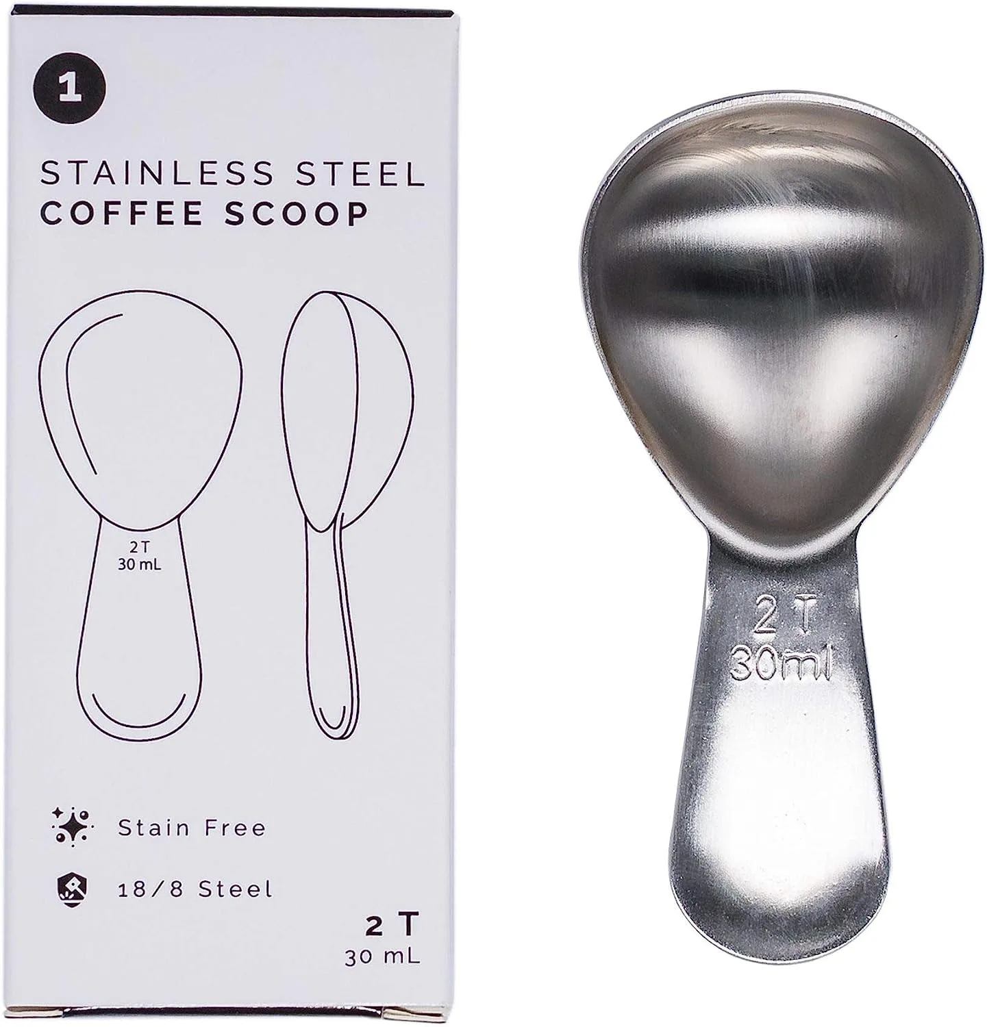 coffee bean scoop planetary design