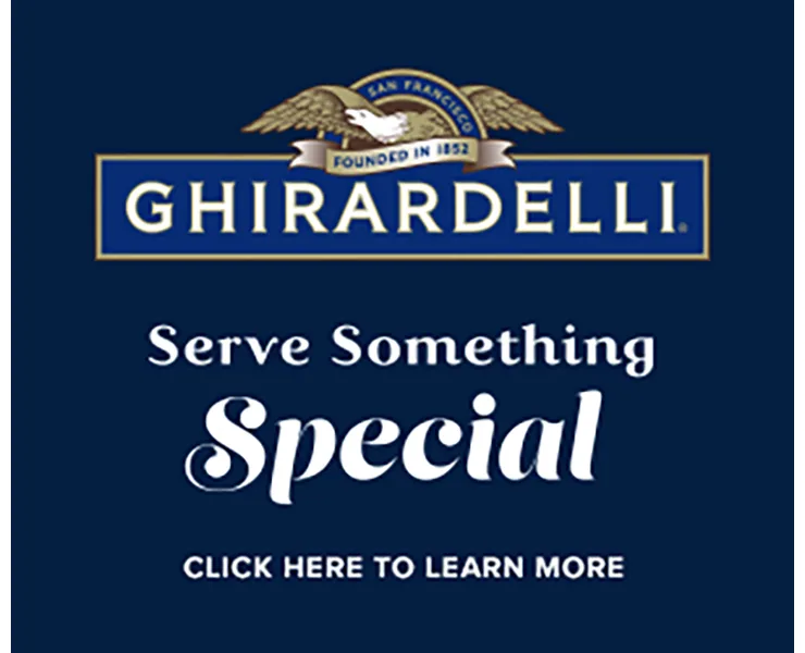 banner advertising ghirardelli professional products serve something special mocha