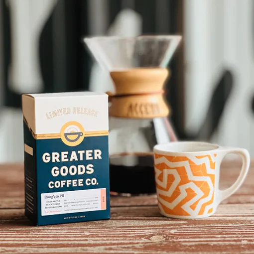 greater goods limited release sprudge roaster's village