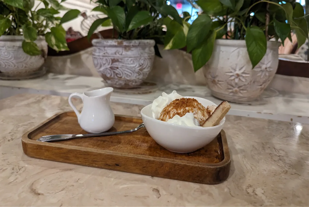 oklahoma city perets dessert affogato brianna fox priest