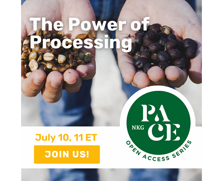 banner advertising atlas coffee importers open access to a zoom webinar the power of processing