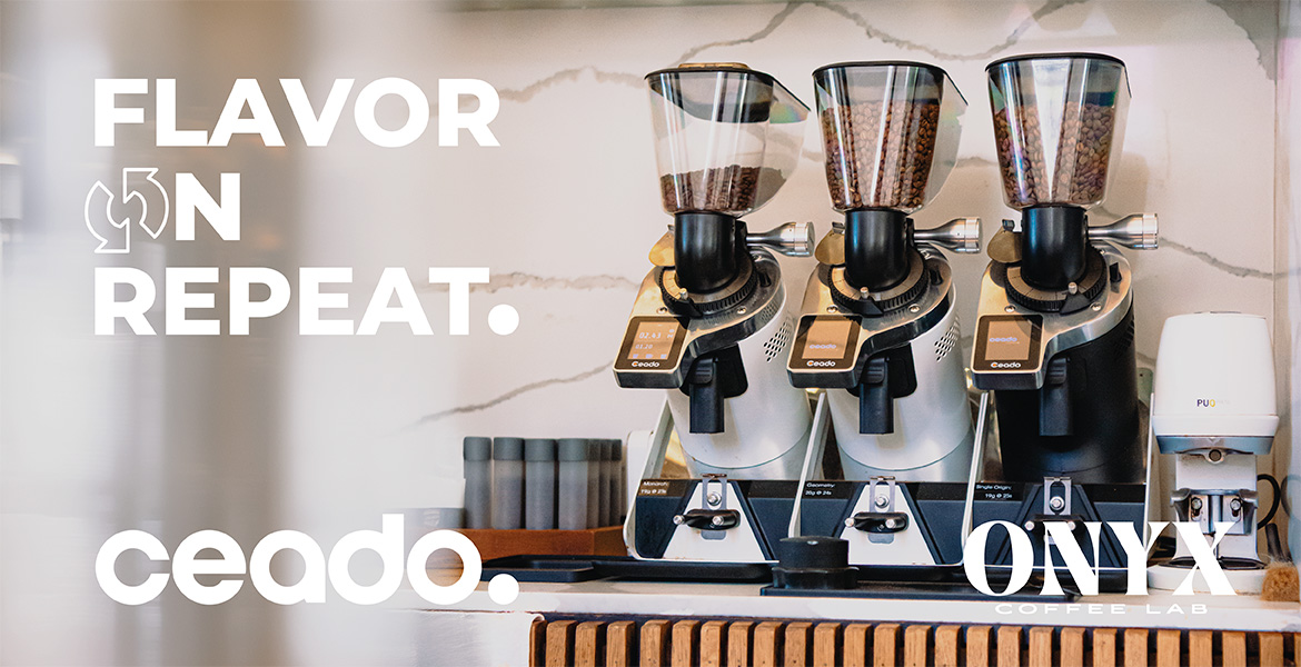 Ceado E37Z Barista Grinder, Flavor on repeat 