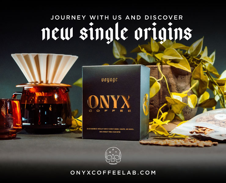 banner advertising onyx coffee lab single origin collections