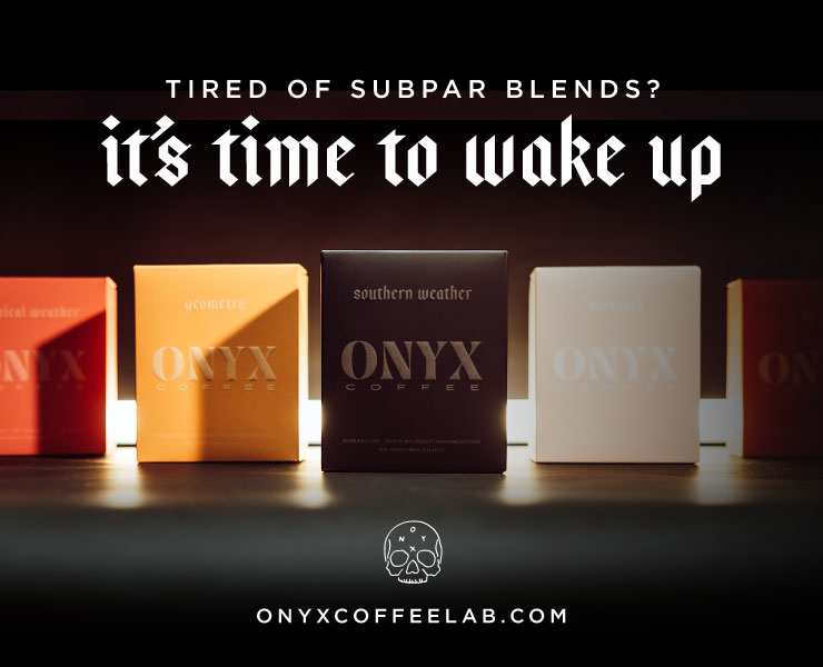 banner advertising onyx coffee lab Blends