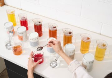 DONA tea cupping