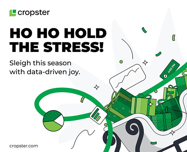 banner advertising cropster Ho Ho Hold the Stress