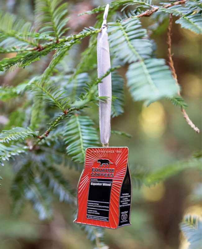 equator sprudge ornament