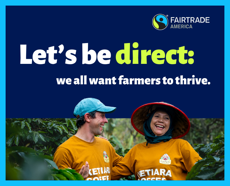 banner advertising fairtrade