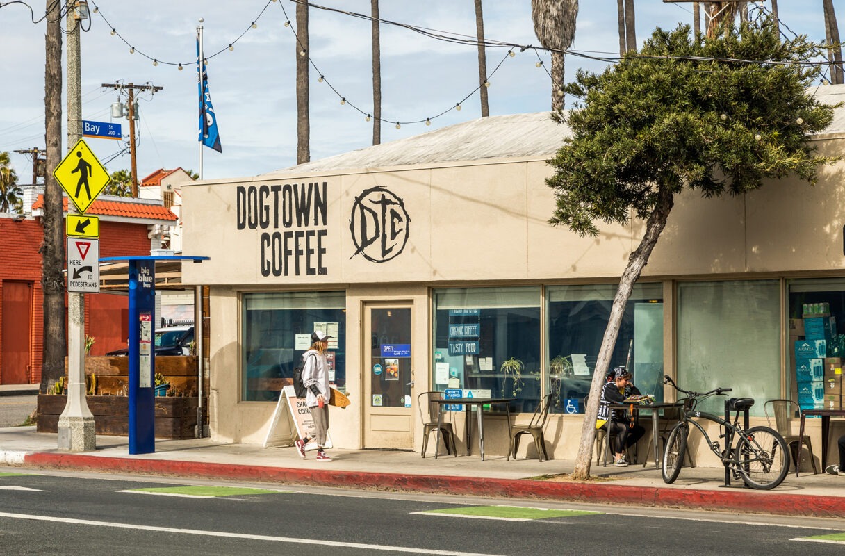 dogtown coffee exterior dogtown coffee