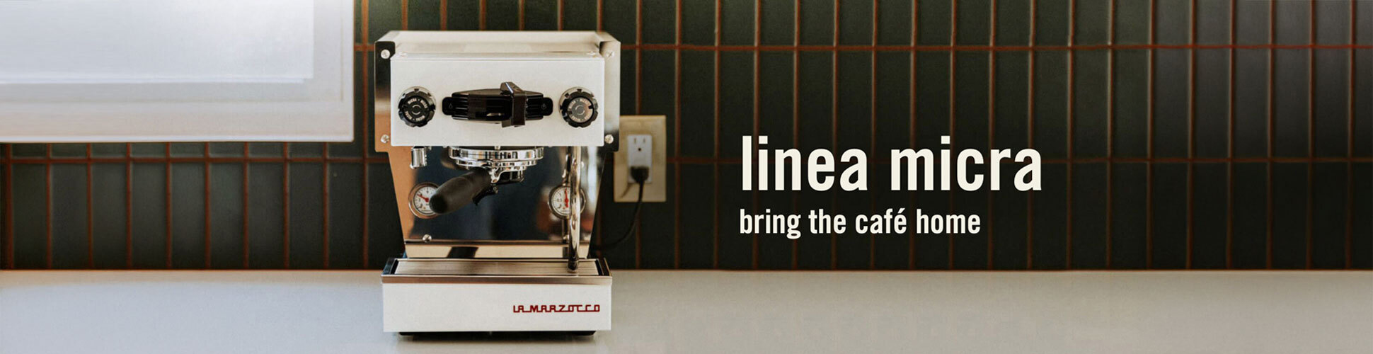 banner advertising La Marzocco