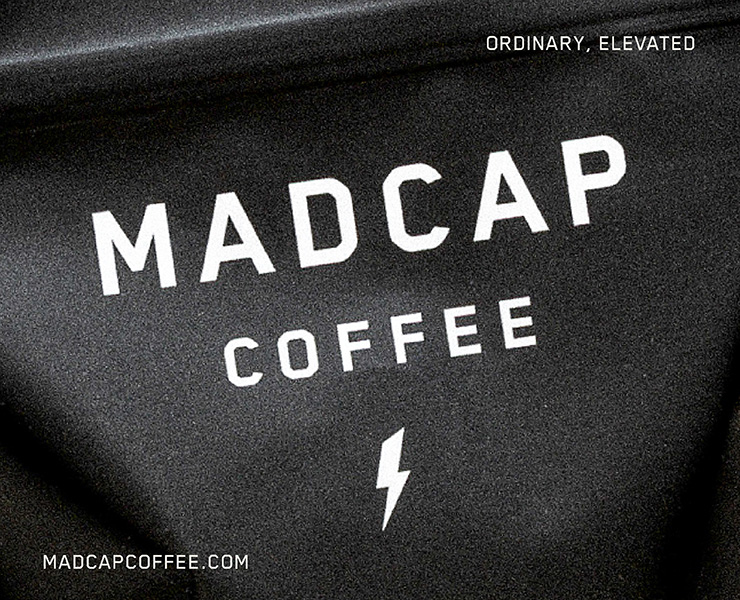 banner advertising madcap coffee