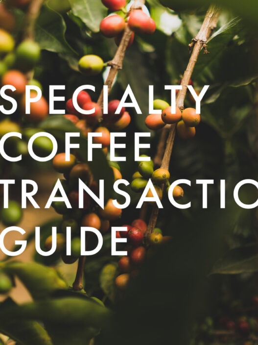 specialty coffee transaction guide