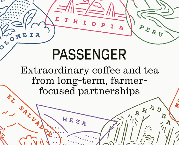 banner advertising Passenger Coffee