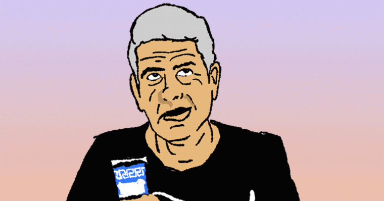 anthony bourdain squiggle portrait 1054