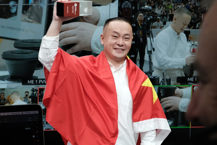 george jinyang peng 2025 world brewers cup hero