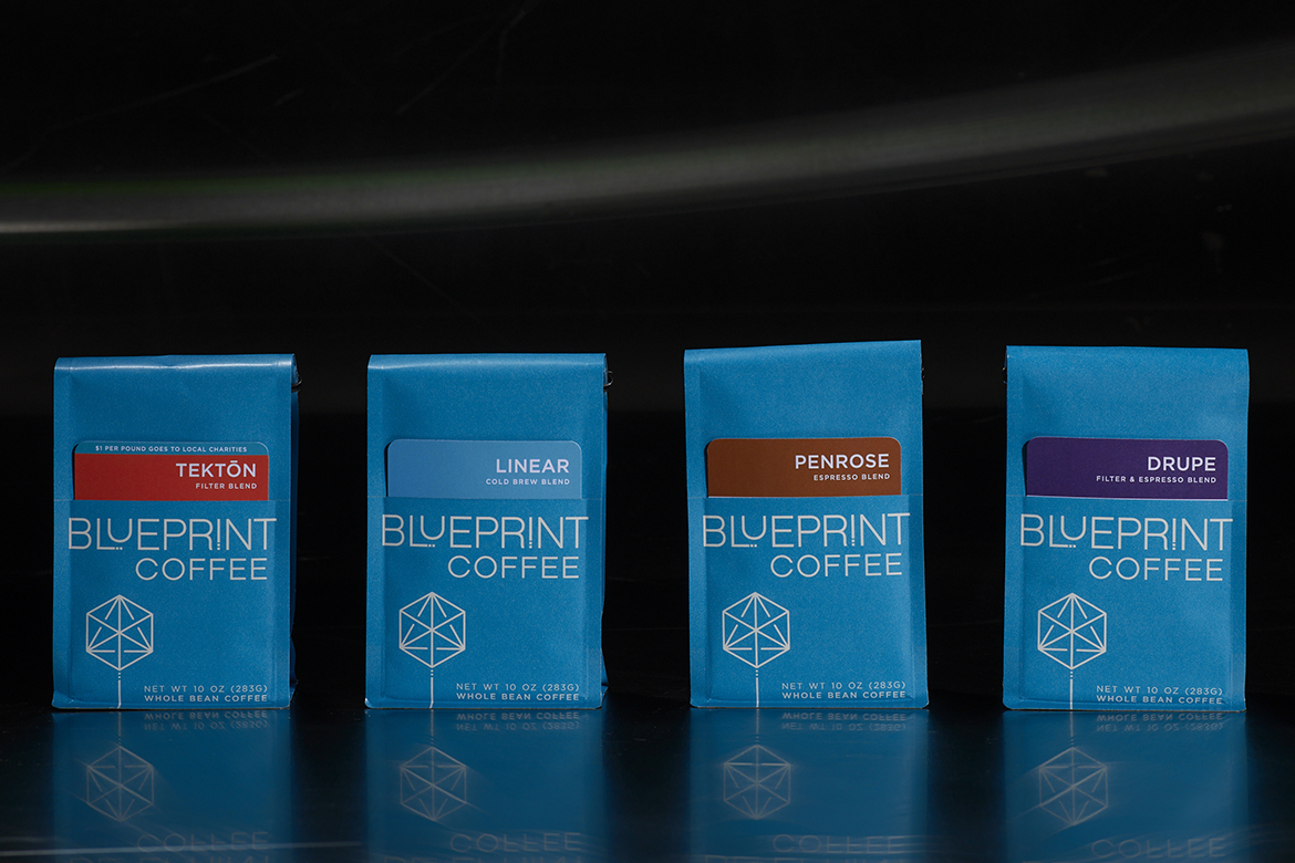 Blueprint Coffee Debuts Bold, Interactive Redesigned Packaging ...