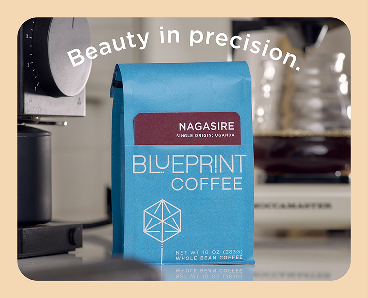 banner advertising blueprint coffees