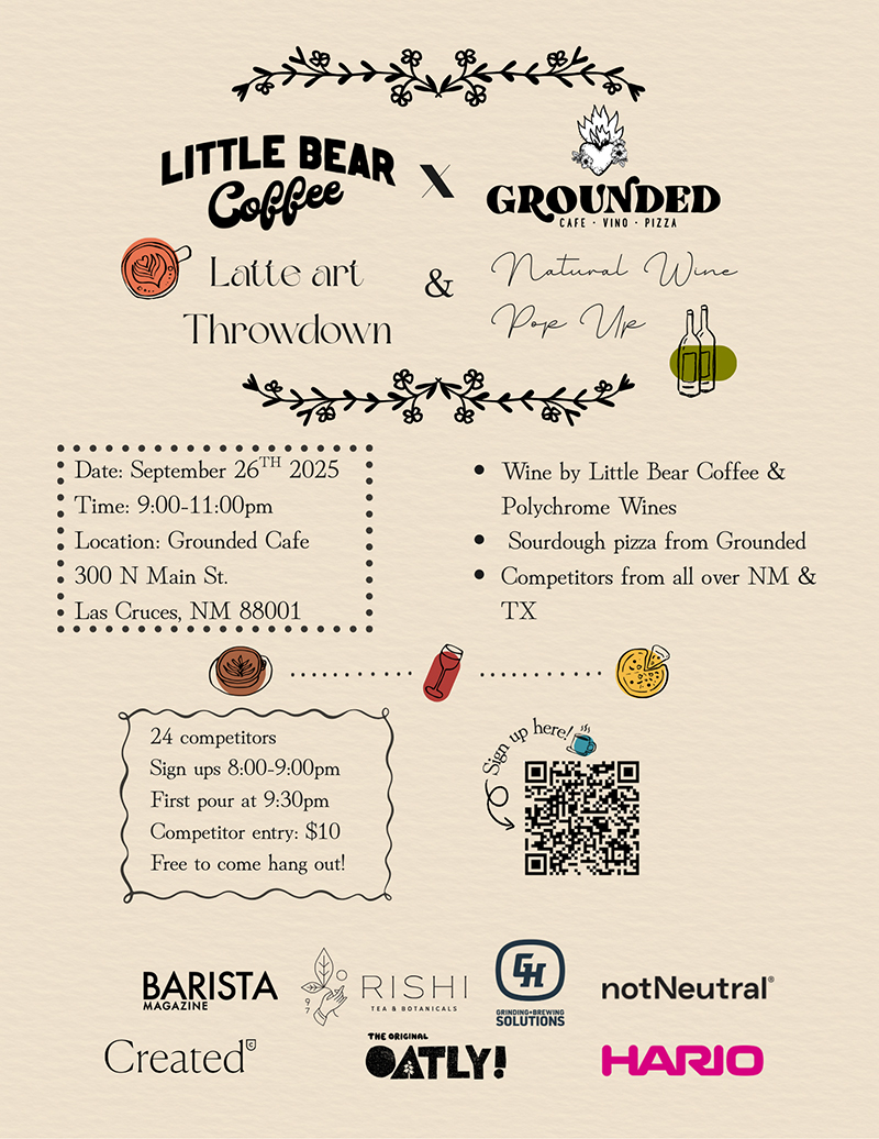 little bear grounded cafe event