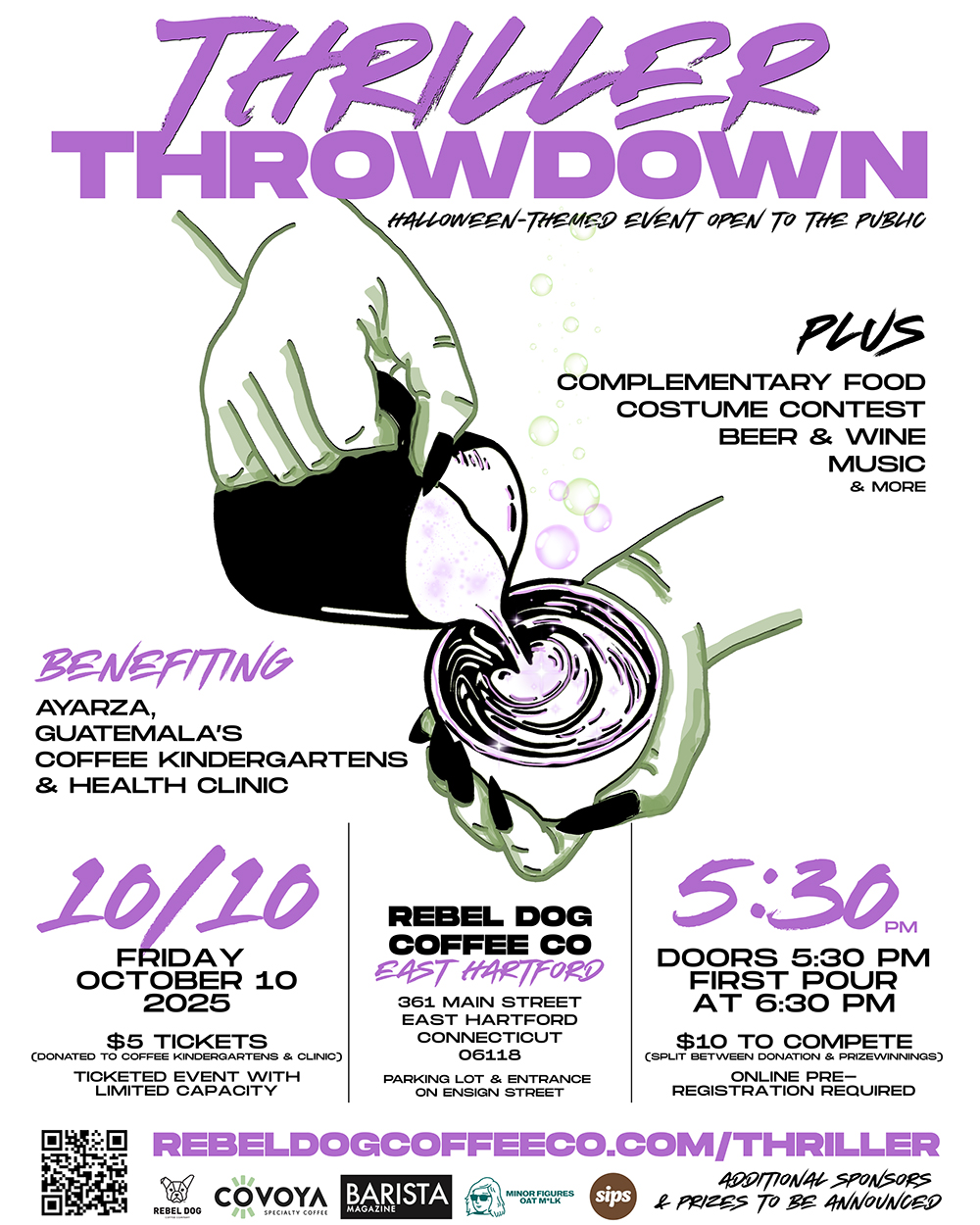 rebel dog thriller throwdown sprudge event