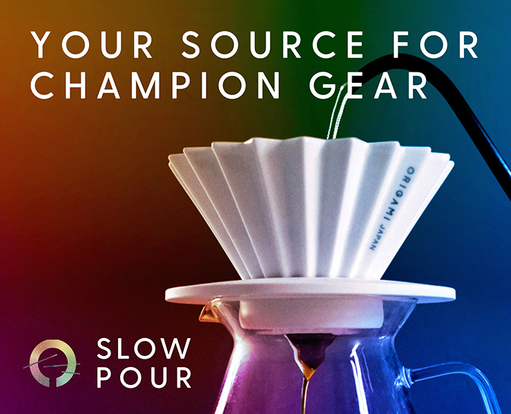 banner advertising slow pour supply