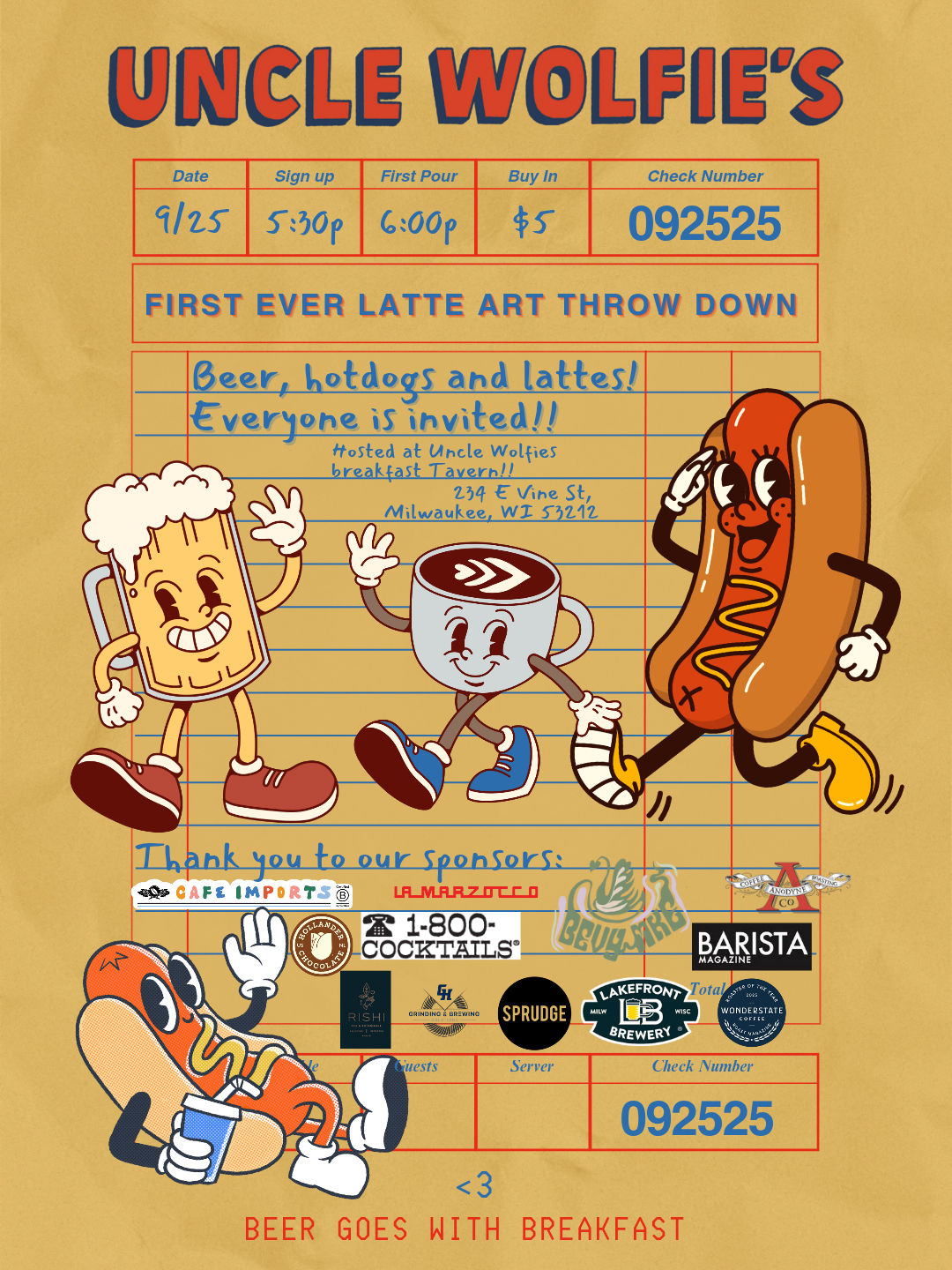 uncle wolfies event calendar sprudge