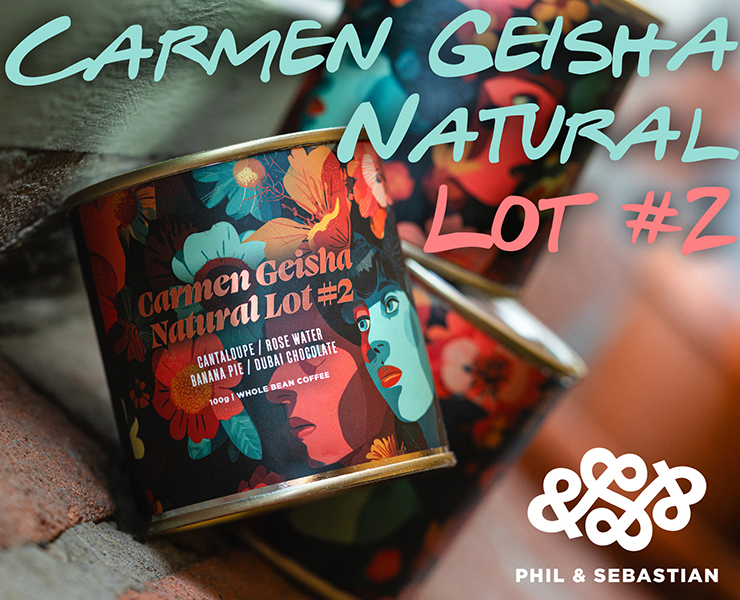 banner advertising phil & sebastian coffee roasters